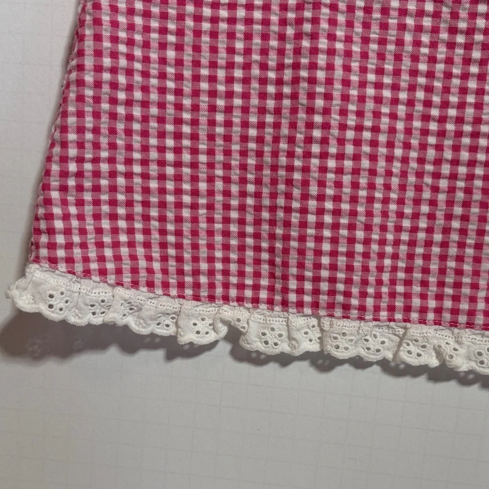 Good Lad Pink Gingham Frog Dress 2T - Picture 7 of 8